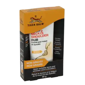 Tiger Balm Crème Pour Nuque Et épaules 50g à Touques