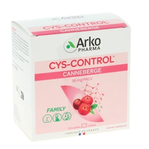 Cys-control 36mg Poudre Orale 20 Sachets/4g