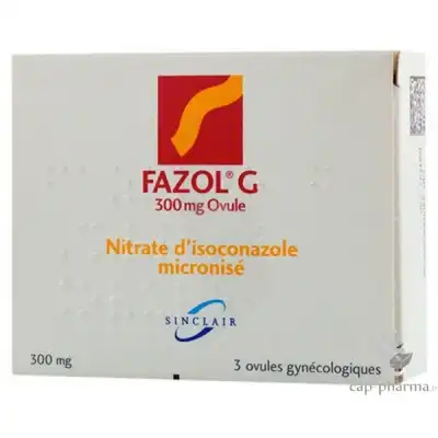 FAZOL G 300 mg, ovule