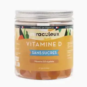 Acheter Miumlab Gummies Vitamine D sans sucre Gomme Pot/42 à LA COTE-SAINT-ANDRÉ