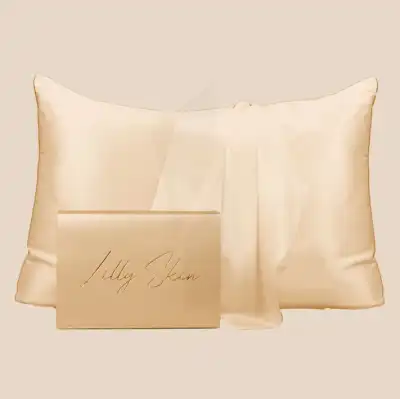 Lilly Skin Soie 50x70 Champagne X1 à MANDUEL