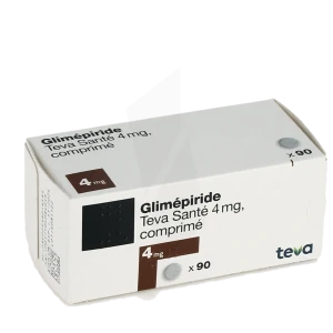 Glimepiride Teva Sante 4 Mg, Comprimé