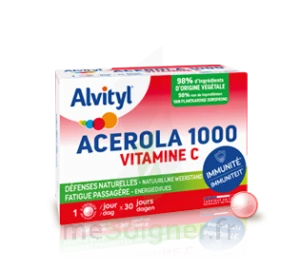 Alvityl Acérola 1000 Vitamine C Comprimés à Croquer 2b/30