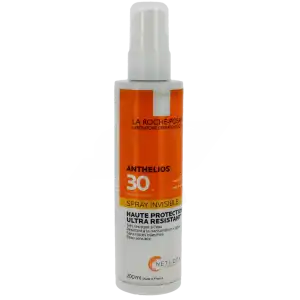 La Roche Posay Anthelios Crème Solaire En Invisible Corps Spf30 Avec Parfum Spray/200ml à Angers