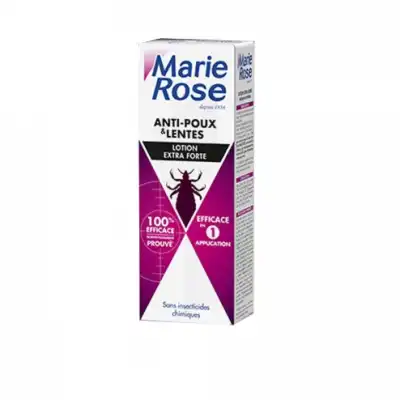 Marie Rose Poux Lotion Extra Forte Anti-poux Et Lentes 100ml à UGINE
