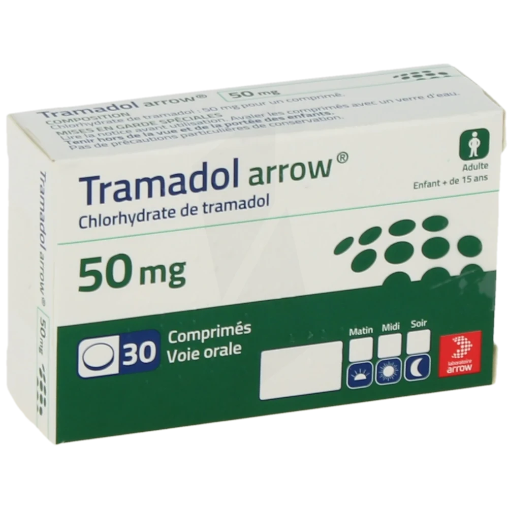 Tramadol Arrow 50 Mg, Comprimé