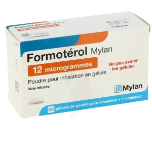 Formoterol Viatris 12 Microgrammes, Poudre Pour Inhalation En Gélule
