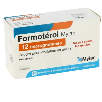 Formoterol Viatris 12 Microgrammes, Poudre Pour Inhalation En Gélule à Nice