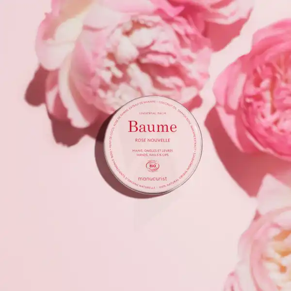 Manucurist Baume Rose Mains, Ongles & Lèvres 30g