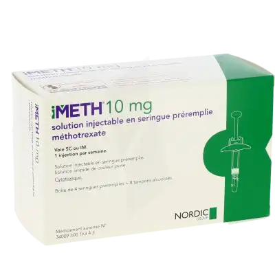IMETH 10 mg/0,4 ml, solution injectable en seringue préremplie
