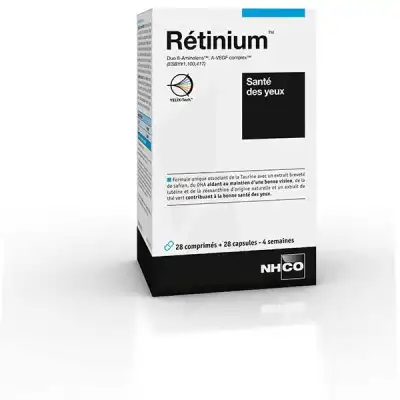 Nhco Nutrition Aminoscience Rétinium Santé Des Yeux Comprimés + Capsules B/2x28 à Le havre