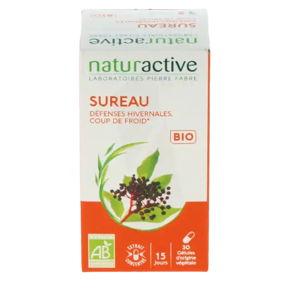 Naturactive Phytotherapie Sureau Bio GÉl Pilulier/30