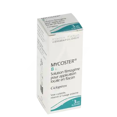 Mycoster 8 Pour Cent, Solution Filmogène Pour Application Locale En Flacon à OULLINS