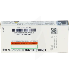 Levocetirizine Biogaran 5 Mg, Comprimé Pelliculé