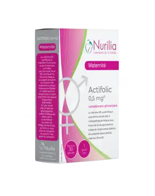 Nurilia Actifolic Gélules Boîte De 30 à Farebersviller