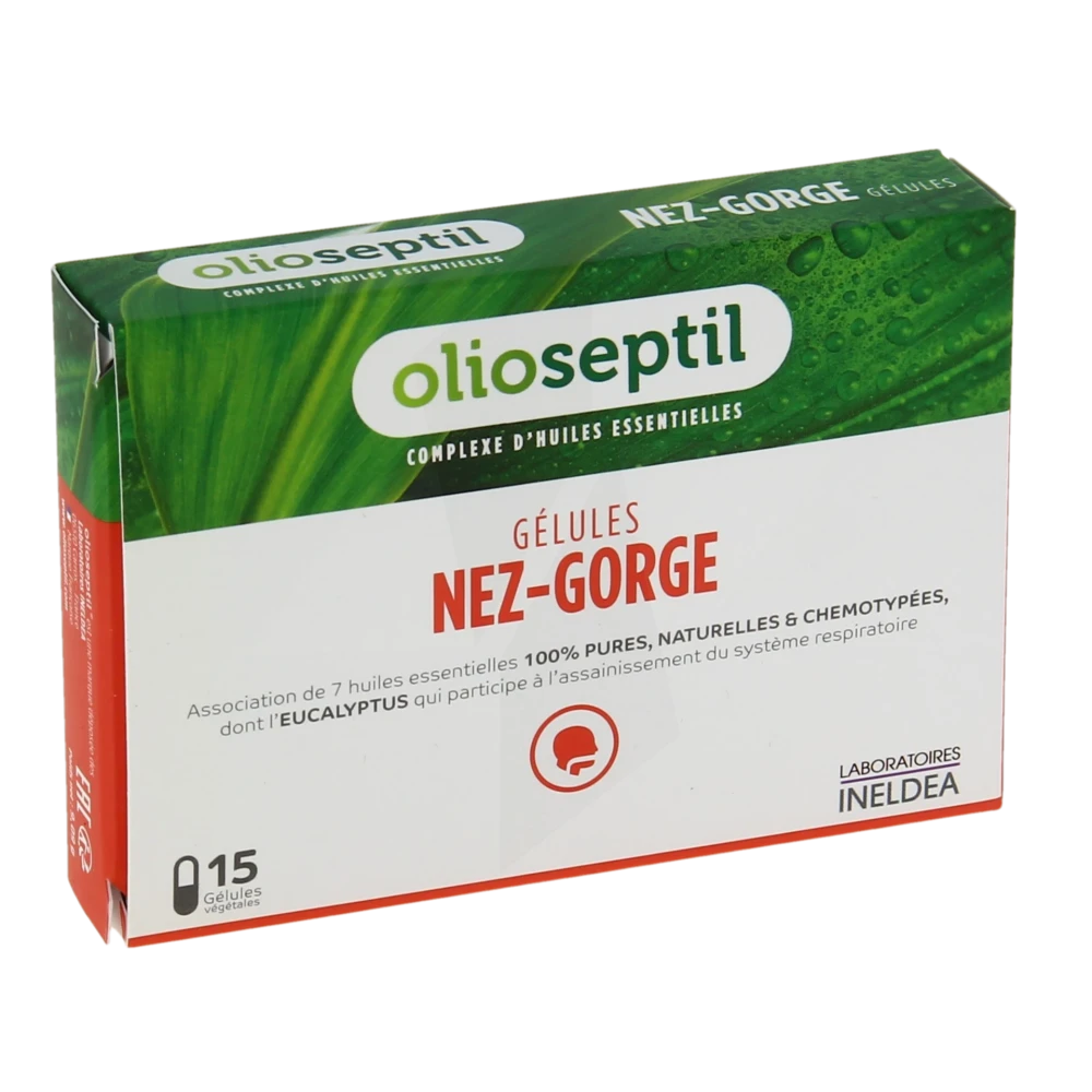 Olioseptil Gélules Nez Gorge B/15