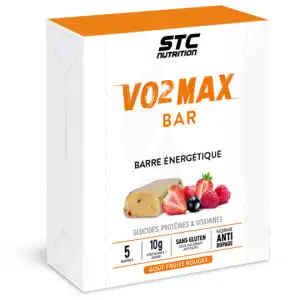 Stc Nutrition Vo2 Max Barre énergétique Fruits Rouges 5x45g à Bretteville sur Odon
