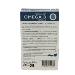 Granions Oméga 3 Cerveau Caps B/30