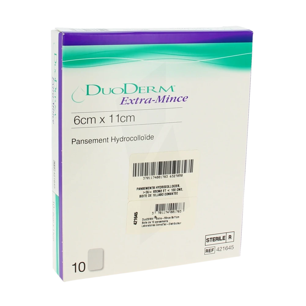 Duoderm Extr Minc Pans Hydrocl St 6x11cm B/10