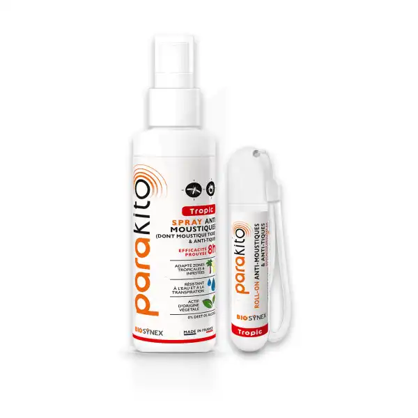 Parakito Spray Anti-moustique Tropic Fl/75ml