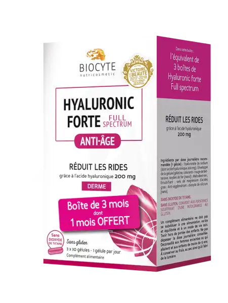 Biocyte Hyaluronic Forte Full Spectrum Gélules B/90