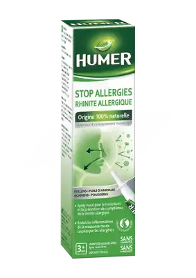 Humer Stop Allergies Spray Nasal Rhinite Allergique 20ml à SOUILLAC
