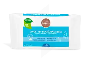 Gifrer Lingette Biodégradable Eau Thermale Bébé Paquet/60 à UGINE