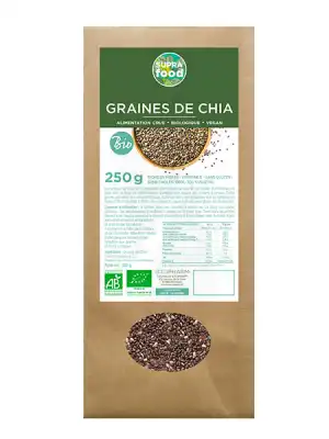 Exopharm Graines De Chia Bio Sachet/250g à HYÈRES