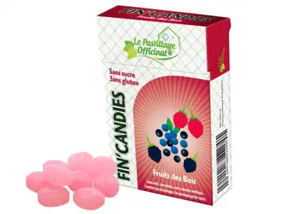 Fin'candies Bonbon Sans Sucre Fruits Des Bois B/20 à IS-SUR-TILLE
