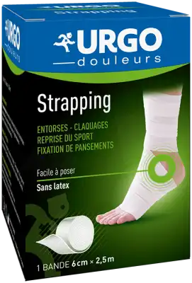 Urgo Strapping 6cm X 2,5m à BRETEUIL