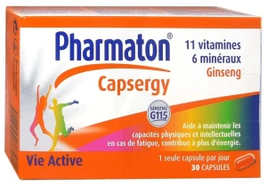 Pharmaton Capsergy Caps B/30