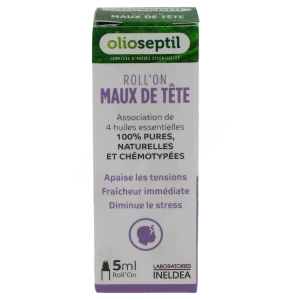 Olioseptil Huile Essentielle Maux De Tête Roll-on/5ml
