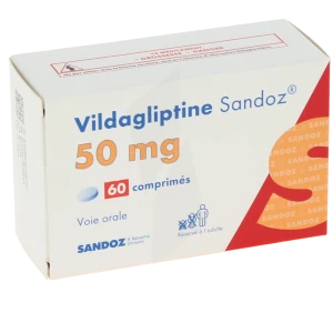 Vildagliptine Sandoz 50 Mg, Comprimé