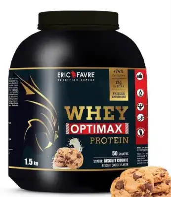 Eric Fav Whey Optimax Bisc Cookie 1,5kg à MARIGNANE