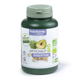 Nat&form Bio Artichaut Bio 200 Gélules Végétales