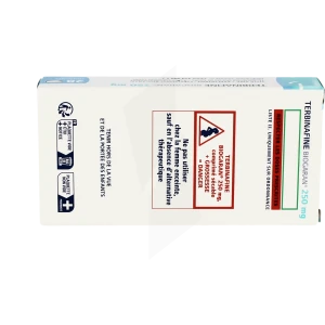 Terbinafine Biogaran 250 Mg, Comprimé Sécable