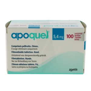 Apoquel 5,4 Mg Comprimes Pellicules Pour Chien, Comprimé Pelliculé
