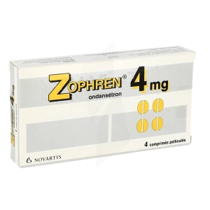 Zophren 4 Mg, Comprimé Pelliculé