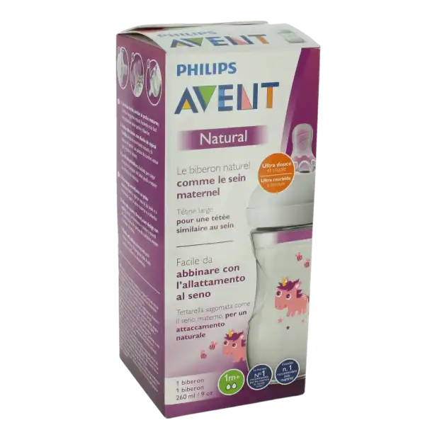 Avent Natural 2.0 Biberon Unicorn 260ml