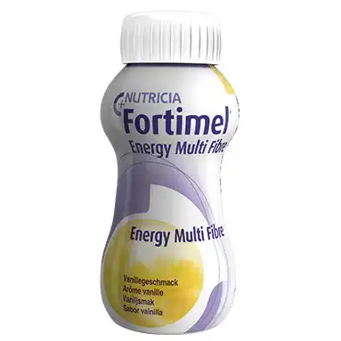 Fortimel Energy Multi Fibre Nutriment Vanille 4 Bouteilles/200ml à CERNAY