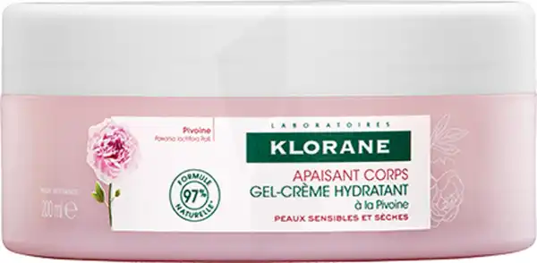 Klorane Gel Crème Hydratant A La Pivoine 200ml