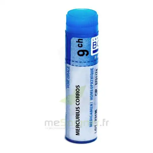 Boiron Mercurius Corrosivus 9ch Globules Dose De 1g