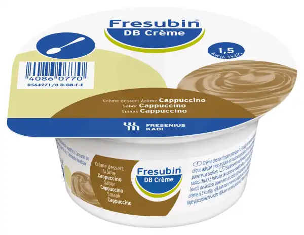 Fresubin Db Crème Nutriment Cappuccino 4pots/200g