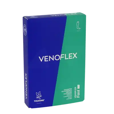 Venoflex Fast 2 Chaussette Lin Homme Noir T2n à PODENSAC
