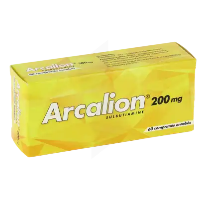 Arcalion 200 Mg, Comprimé Enrobé 2plq/30 (60) à ANGLET