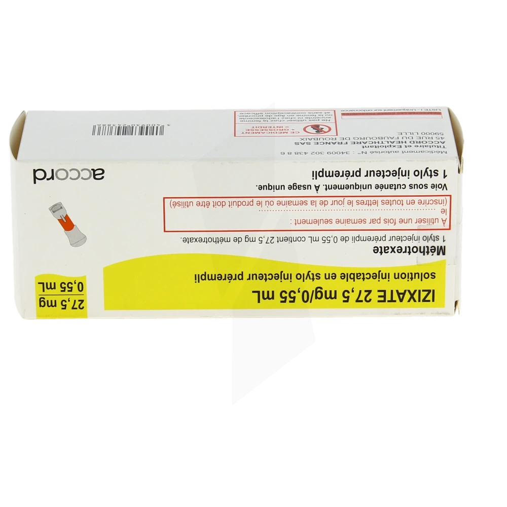 Pharmacie Du Canton - Médicament Izixate 27,5 Mg/0,55 Ml, Solution ...