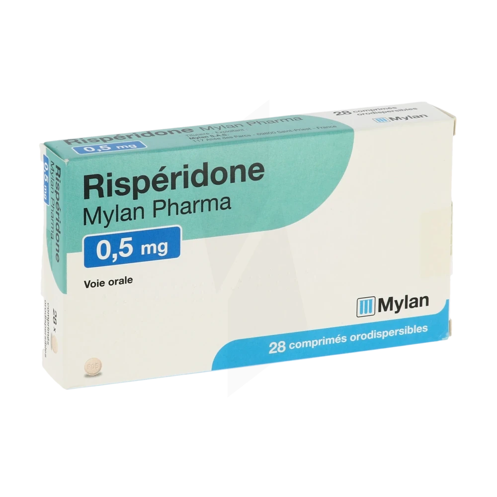 Risperidone Viatris 0,5 Mg, Comprimé Orodispersible