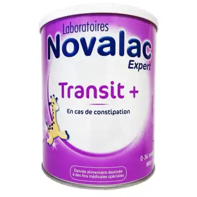 Novalac Expert Transit + 0-36 Mois Lait Pdre B/800g à BARCARÈS (LE)
