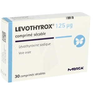 Levothyrox 125 Microgrammes, Comprimé Sécable