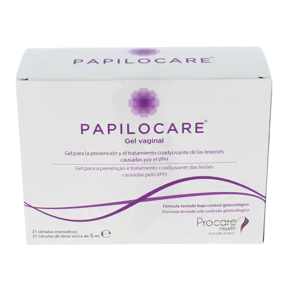 Papilocare Gel Vaginal Réépithélisant 21 Canules/5ml